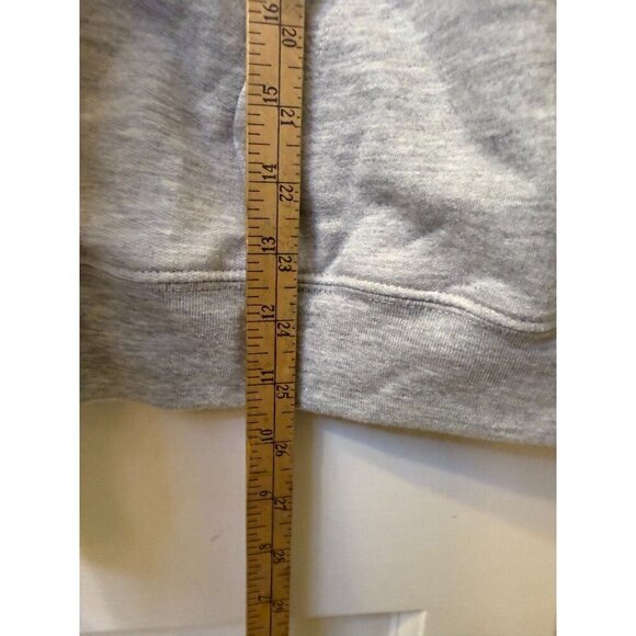 Looney Tunes Cartoon Central Perk Graphic Grey Hoodie - Size L (11-13) - Picture 7 of 8